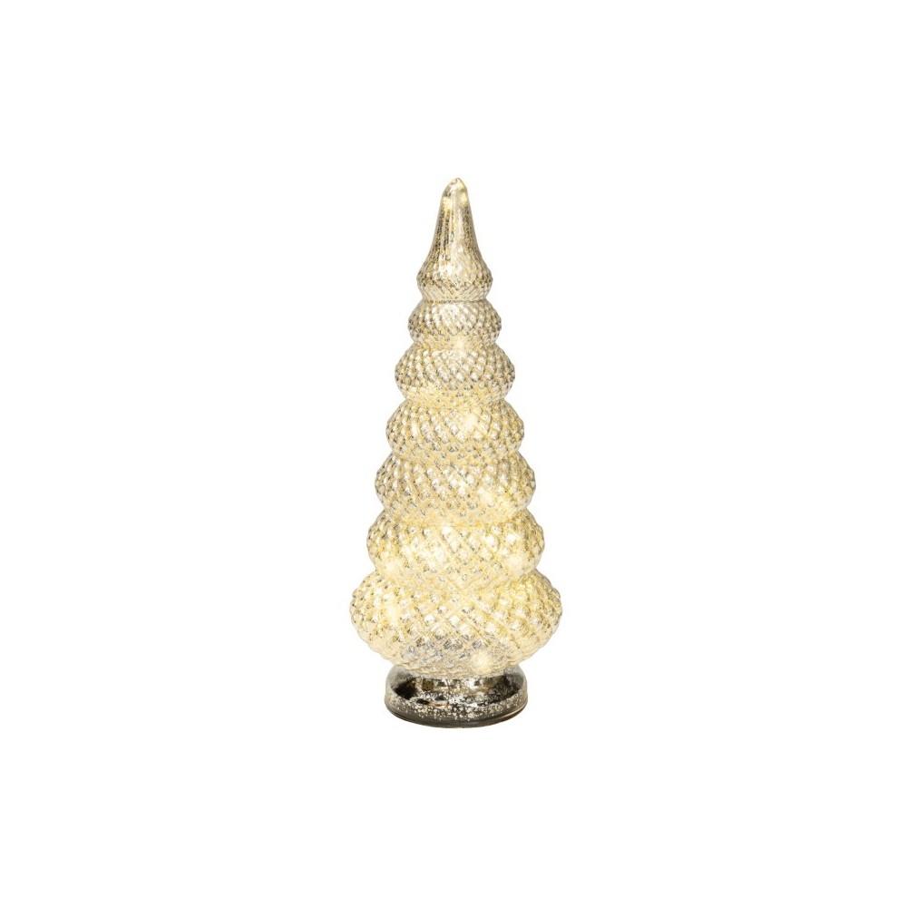 ALBERO VETRO MICROLED LUCE CALDA D.15 H.36.5